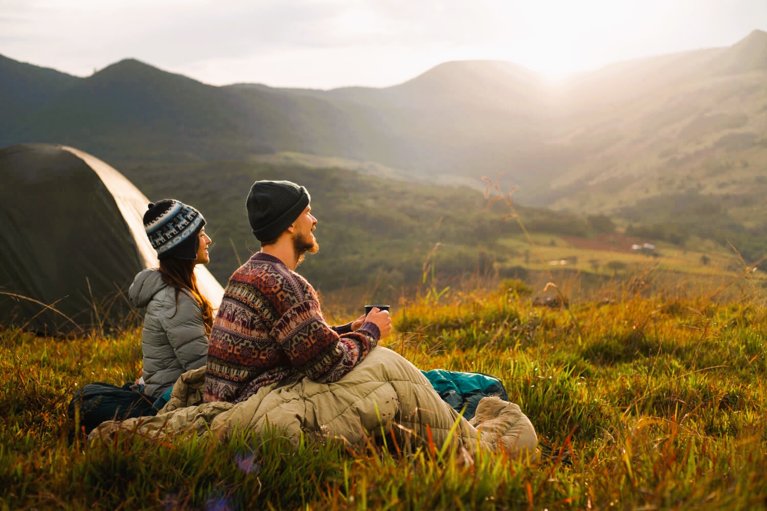 Camping Under the Midnight Sun